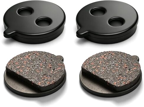 JERBOR 2pcs Brake Pads for IScooter IX3 IX4 I9 I9Max, Rear Front Semi-Metallic Brake Pad Disc Brakes, Durable Wheel Brakes Accessories for IScooter in Kuwait