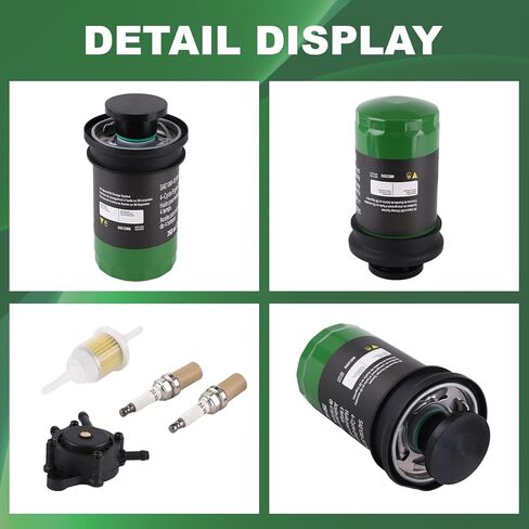 AUC12916 Oil Filter Compatible With E120 E130 E150 E160 E170 E180 100 Series Tractors, w/o oil in Saudi Arabia