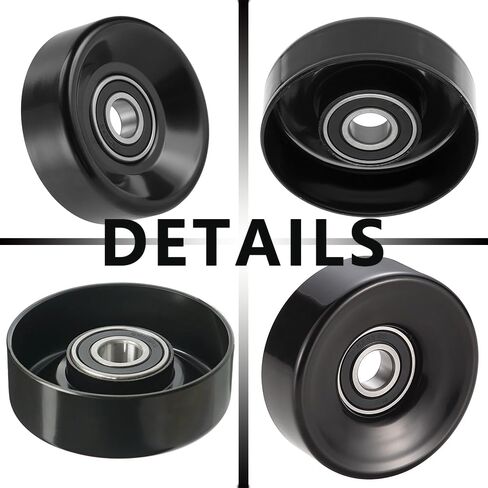 38001 Belt Drive Idler/Tensioner Pulley 88909582/419-602 Compatible with Chevy Chrysler GMC Ford Cadillac Pontiac Buick Toyota Dodge Mercury Jeep Lincoln etc. in Saudi Arabia
