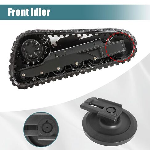 GXARTS Front Idler 6693237 6686633 6686903 6732902 6844455 متوافق مع Bobcat 864 T140 T180 T190 T200 T250 T250H T300 T300H T320 T550 T590 T630 T650 T750 T770 in Kuwait