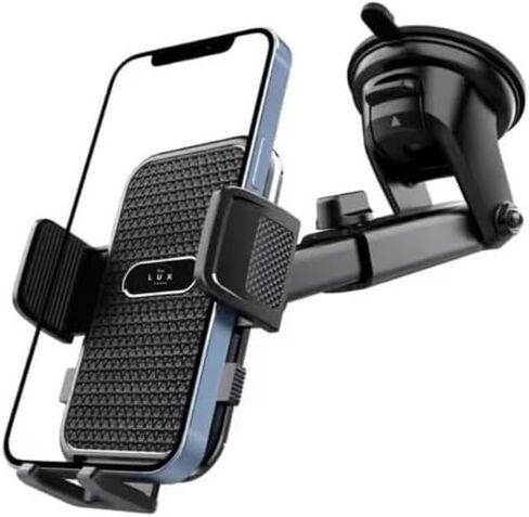 Universal (2026) Best Car Phone Holder, Enhanced & Upgraded Suction Adjustable 360° Rotation for Dashboard/Windscreen. Compatible with All smart Phones. Premium Qulaity Phone Holder. in Saudi Arabia