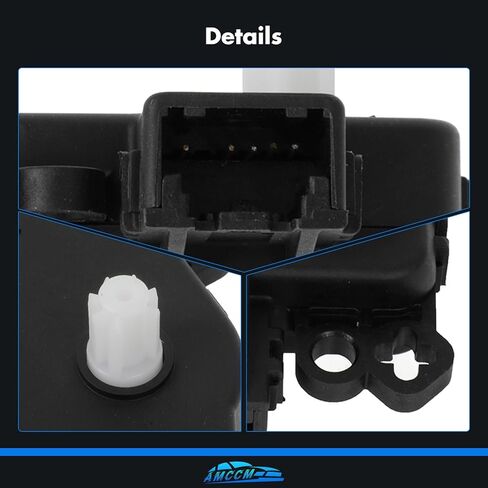 HVAC Heater Blend Door Actuator - Direct Fit for Ford for Fusion 2013-2018,for Lincoln for MKX 2016-2018 - Recirculation & Air Door Actuator - Replaces 604-294 DG9H-19E616-AA - Black 1PC in Kuwait
