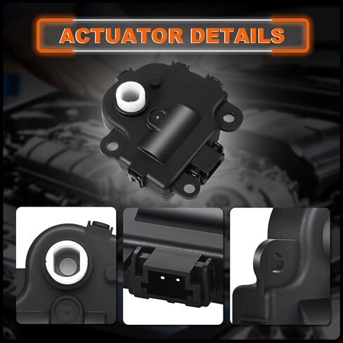 604108,52409974,1573517 HVAC Heater Air Door Actuator Fit for Chevy Corvette 2005-2007,for Buick Allure 2005-2009,for Cadillac XLR 2004-2009,Replaces#604-108,1574122,15844096 in Saudi Arabia