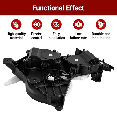 87106-0C140 HVAC Blend Door Actuator Compatible with Toyota Tundra 2007-2021, Sequoia 2008-2022 (All Trims) - Air Mix Damper Servo Motor for A/C & Heater Temperature Control - Replaces 871060C140 in Saudi Arabia
