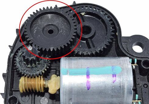 طقم إعادة بناء تروس مشغل باب الهواء للمزج/الوضع HVAC (يناسب إمبالا، ماليبو، كورفيت، جراند بريكس، مونت كارلو، XLR ولاكروس) in Kuwait