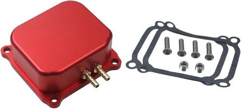 212cc Billet Valve Cover for Predator 212cc 6.5HP Hemi, Red sandblasted in Saudi Arabia