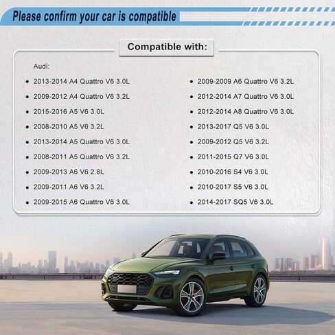غطاء صمام المحرك الأيسر والأيمن، مع حشية، متوافق مع 2009-2017 A4 A5 A6 A7 A8 Quattro Q5 Q7 S4 S5 SQ5 3.0L 3.2L، استبدال 06E103471P، 06E103471N، V104951 in Kuwait