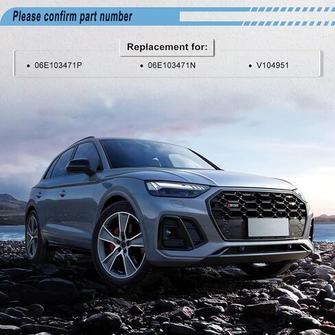 غطاء صمام المحرك الأيسر والأيمن، مع حشية، متوافق مع 2009-2017 A4 A5 A6 A7 A8 Quattro Q5 Q7 S4 S5 SQ5 3.0L 3.2L، استبدال 06E103471P، 06E103471N، V104951 in Kuwait