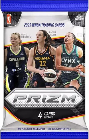 2025 Prizm Women's Basketball WNBA Blaster Pack with 4 Total Trading Cards + Toploader and StreetCards Magnet! in Kuwait