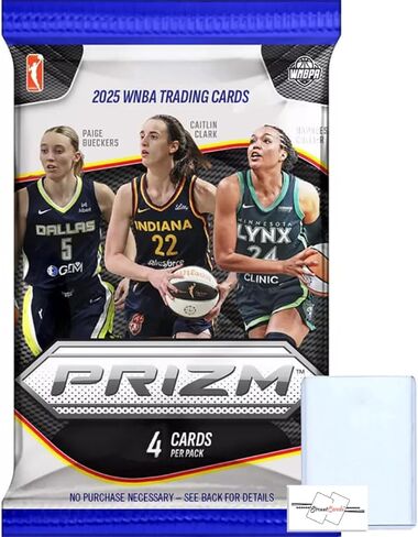 2025 Prizm Women's Basketball WNBA Blaster Pack with 4 Total Trading Cards + Toploader and StreetCards Magnet! in Kuwait