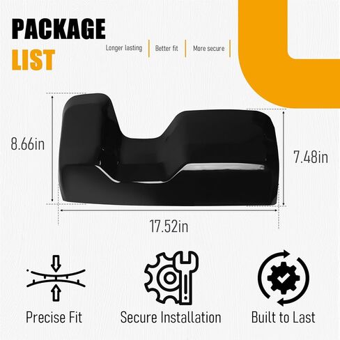 Tail Light Lamp Cover Compatible with 2019-2025 Chevy Chevrolet Silverado Taillight Guard Cover Lens Trim Bezel Frame Pair Smoked Black in Saudi Arabia