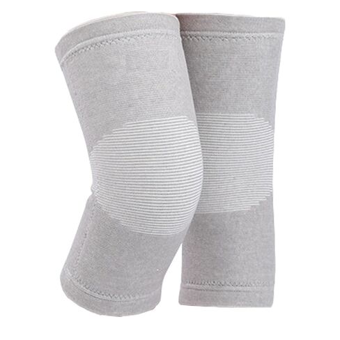 Bamboo Charcoal Knee Sleeve - Bamboo Compression Knee Sleeve for Men and Women - Elastic Warm Knee Brace for Arthritis (Gray, X-Large) in Saudi Arabia