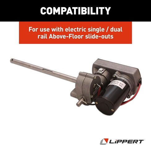 Lippert Components - 117292 18:1 Venture Motor and Right Angle Driveshaft in Kuwait