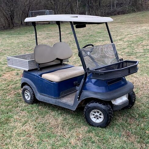Kojem Front Club Car Clay/Utility/Cargo Bast متوافق مع 2004-Up Club Car السابقة للغاز أو رف تخزين كهربائي مع دعامات تثبيت in Kuwait