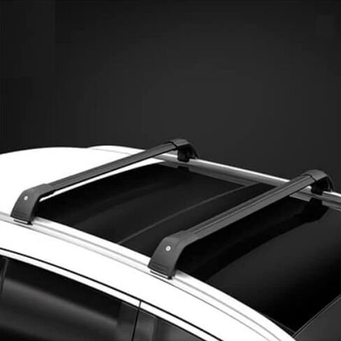 VERBANA Roof Rack Cross Bar Compatible with Honda Prologue 2024 with Lock Aluminum Cross Bars Lockable Crossbar Luggage Rack for Rooftop Cargo Carrier Luggage (Black) in Saudi Arabia