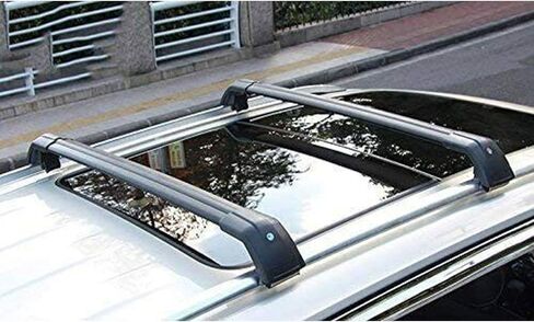 VERBANA Roof Rack Cross Bar Compatible with Honda Prologue 2024 with Lock Aluminum Cross Bars Lockable Crossbar Luggage Rack for Rooftop Cargo Carrier Luggage (Black) in Saudi Arabia