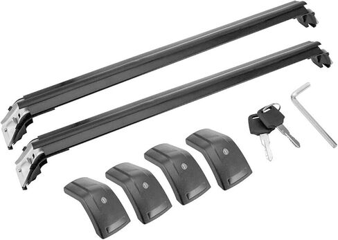 VERBANA Roof Rack Cross Bar Compatible with Honda Prologue 2024 with Lock Aluminum Cross Bars Lockable Crossbar Luggage Rack for Rooftop Cargo Carrier Luggage (Black) in Saudi Arabia