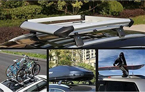 VERBANA Roof Rack Cross Bar Compatible with Honda Prologue 2024 with Lock Aluminum Cross Bars Lockable Crossbar Luggage Rack for Rooftop Cargo Carrier Luggage (Black) in Saudi Arabia
