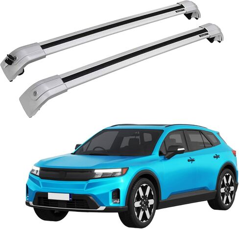 VERBANA Roof Rack Cross Bar Compatible with Honda Prologue 2024 with Lock Aluminum Cross Bars Lockable Crossbar Luggage Rack for Rooftop Cargo Carrier Luggage (Black) in Saudi Arabia