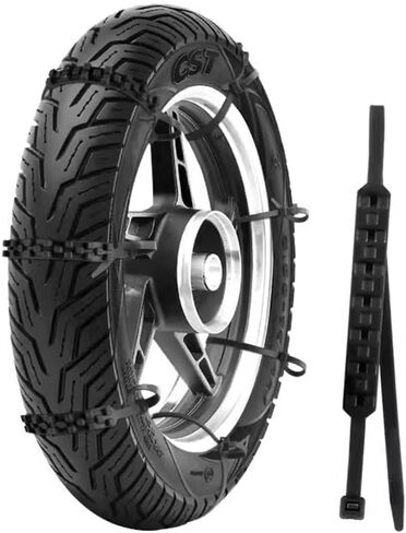 Snow Chains Motorcycles for Honda Rebel 300 2017 2018 2019 2020 2021 2022 2023 2024 Adjustable Anti Skid Tire Chains Reusable Wheel Chains Emergency Snow Cable Belts,20Pcs-Black in Saudi Arabia