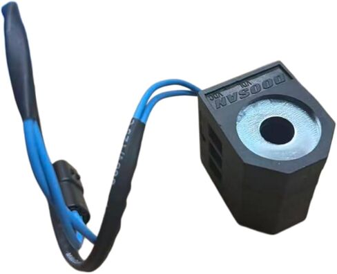 Solenoid Valve Coil 2519-9008 1.519-00001 For Doosan For Doosan Excavator DH220-5 DH225-7 DH300-7 For Daewoo Excavator Solar 130W-III For Komatsu New Aftermarket Parts in Kuwait