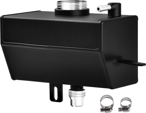 Aluminium Alloy Front Engine Coolant Reservoir Tank Expansion Bottle System for 2018-2024 Wrangler JL JLU & 2020-2024 Gladiator JT 2.0&3.6L Model, Metal Bottle Replaces plastic Bottle 68364312AC in Saudi Arabia