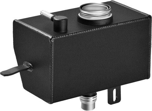 Aluminium Alloy Front Engine Coolant Reservoir Tank Expansion Bottle System for 2018-2024 Wrangler JL JLU & 2020-2024 Gladiator JT 2.0&3.6L Model, Metal Bottle Replaces plastic Bottle 68364312AC in Saudi Arabia