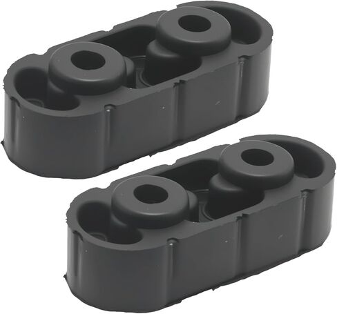 Hoypeyfiy 25956663 2 PCS Rubber Exhaust Hangers, Replacement for GMC Sierra 1500 1999-2017, Replacement for Cadillac Escalade EXT 2002-2013, Replaces 15740212 in Kuwait