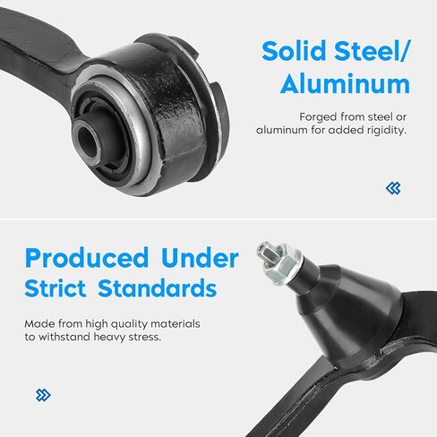 Front Upper Control Arm w/Ball Joint for Ford F-150 2005-2008 4WD, Lincoln Mark LT 2006-2008 4WD, Outer & Inner Tie Rod End, Sway Bar Link, Driver & Passenger Side, Suspension Kit K80306 K80308 in Kuwait