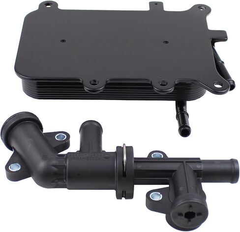 ATF Transmission Oil Cooler Warmer and Water Valve for Hyundai Palisade 2020-25, Santa Fe 2.4 3.3 2015-20, Santa Fe Sport 2.4 2015-18, Santa Fe XL 2015-19, Kia Telluride 2020-24 in Kuwait