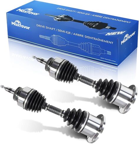 Maxfavor CV المحور الأمامي زوج مناسب لـ Ford F-150 2004-2008، لـ Ford Expedition 2003-2006، عمود محور السيرة الذاتية لـ Lincoln Mark LT 2006 2007 2008، لـ Lincoln Navigator 2003-2006 CV المحور الأيسر الأيمن in Kuwait