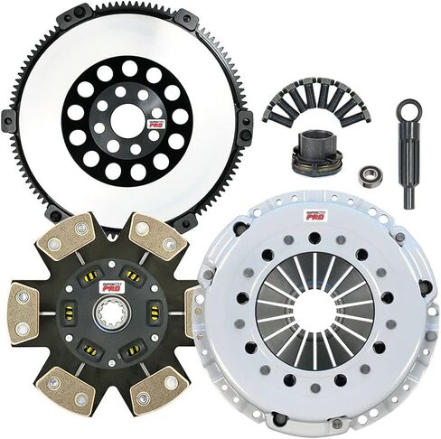 مجموعة القابض ClutchMaxPRO Performance Stage 4 وعجلة الموازنة Chromoly متوافقة مع 1999 2000 BMW 328i 528i Z3 M52 E46 E39 E36 2000 328Ci E46 2.8L (CP03041HDCLSF-ST4) in Kuwait