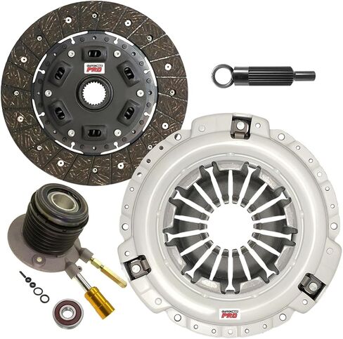 ClutchMaxPRO Performance Stage 2 Clutch Kit with Slave Cylinder Compatible with Chevy 2004-2012 Colorado, GMC 2004-2012 Canyon, Isuzu 2006 i-280 2007-2008 i-290 2.8L 2.9L (CP04219HDWS-ST2) in Kuwait