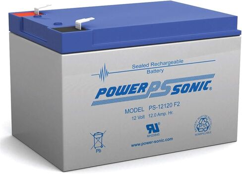 Powersonic PS12120F2 Replacement Rhino Battery [Electronics] in Saudi Arabia