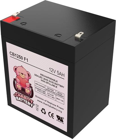 12V 5Ah CB1250 Rechargeable SLA Sealed Lead Acid Replacement Battery in Saudi Arabia