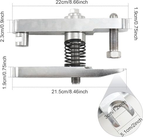 Ball Joint Separator Puller Extractor for Land Rover Ball Joint Separator Puller Extractor Removal Tool, Removal Tool Ball Puller OEM JLR-204-793A in Kuwait
