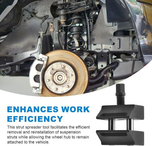 Suspension Strut Spreader Tool, Car Suspension Split Hub Steering Knuckle Spreader with Wrench Compatible with Most Vehicle Brand and Model,1 PCS in Saudi Arabia