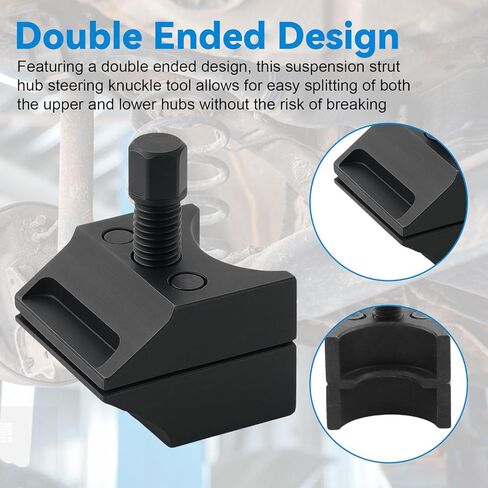 Suspension Strut Spreader Tool, Car Suspension Split Hub Steering Knuckle Spreader with Wrench Compatible with Most Vehicle Brand and Model,1 PCS in Saudi Arabia