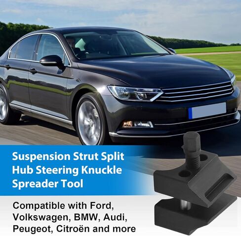 Suspension Strut Spreader Tool, Car Suspension Split Hub Steering Knuckle Spreader with Wrench Compatible with Most Vehicle Brand and Model,1 PCS in Saudi Arabia