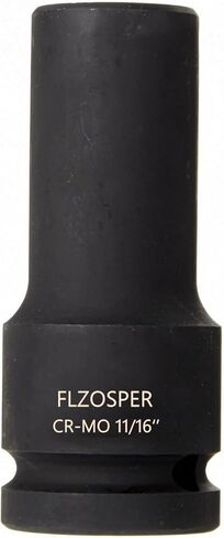 FLZOSPER 3/4 Inch Drive x 13/16‘’ Deep 6-Point Impact Socket，42CR-MO，Rack plating，Dimethylene phosphate in Saudi Arabia