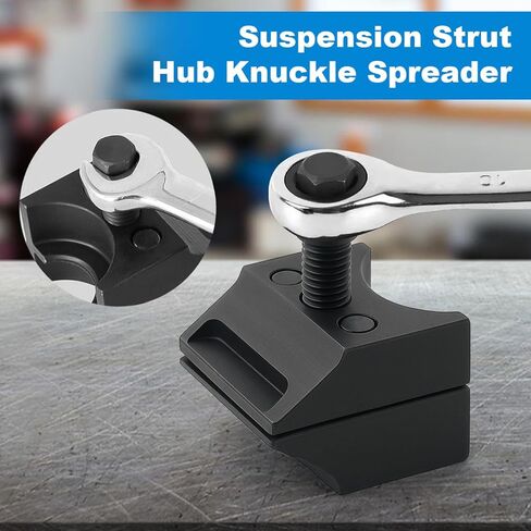 Suspension Strut Spreader Tool, Car Suspension Split Hub Steering Knuckle Spreader with Wrench Compatible with Most Vehicle Brand and Model,2 PCS in Saudi Arabia