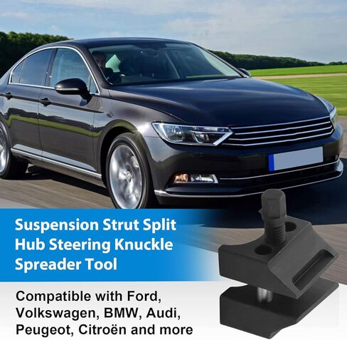 Suspension Strut Spreader Tool, Car Suspension Split Hub Steering Knuckle Spreader with Wrench Compatible with Most Vehicle Brand and Model,2 PCS in Saudi Arabia