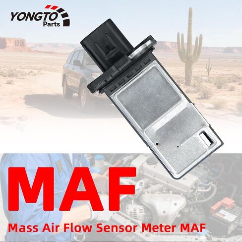 3L3A-12B579-BA مقياس مستشعر تدفق الهواء الشامل MAF متوافق مع Ford E150 E250 F150 F250 Escape Expedition Explorer Mustang Lincoln MKX MKS Navigator Mazda CX-9 Mercury استبدال OE AFLS131 in Kuwait