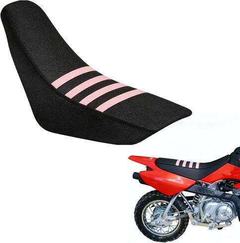غطاء مقعد PSLER CRF50 - غطاء مقعد الدراجة الترابية لـ CRF50 CRF50F XR50، وردي in Kuwait