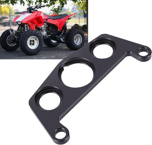 Key Switch and Indicator Light Mount, Aluminum Handlebar Bracket Replacement for 450R ATV, Compatible with Pro Taper Clamps for Secure Off Road Installation (Black) in Kuwait