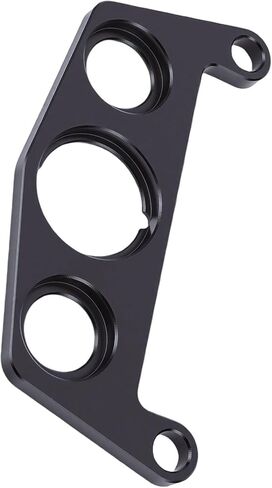 Key Switch and Indicator Light Mount, Aluminum Handlebar Bracket Replacement for 450R ATV, Compatible with Pro Taper Clamps for Secure Off Road Installation (Black) in Kuwait