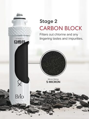 مجموعة استبدال فلتر مبرد المياه Brio 2 Stage - للطرز ذات "UVF2" - 1500 جالون in Kuwait