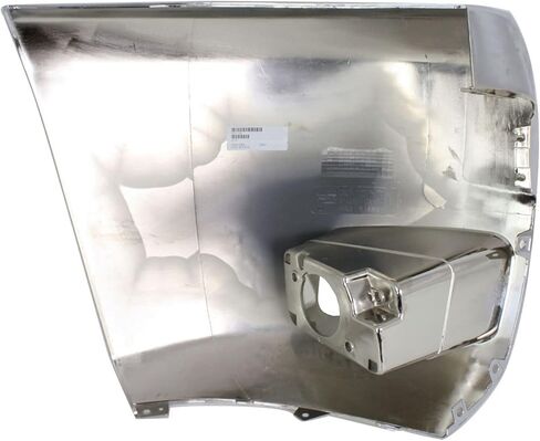 BUMPERS THAT DELIVER - Chrome, Front Left LH Driver Side Bumper Cover End Cap Compatible with 2007-2010 Chevy Silverado 2500 3500 w/Fog Lights 07-10, GM1016108 in Kuwait