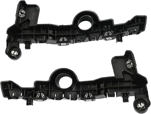 Front bumper Guide Bracket Fit for GMC Sierra 2019-2024 Fit for Chevrolet Silverado 2022-2024 Replace 23388662 23388663 Bumper Cover Locating Retainer Left and Right Side Plastic in Kuwait