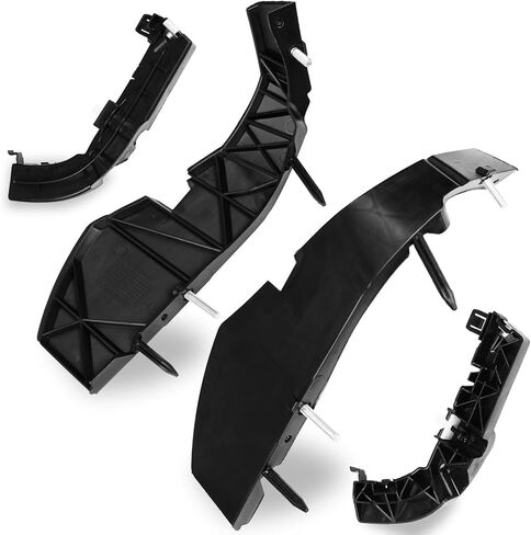 4PCS Compatible with Dodge Challenger Bumper Support Brackets 2015-2021, Left Driver and Right Passenger Side Front Fascia Bumper Bracket Retainer Repalcement Replaces for 68375014AA 68375013AA in Saudi Arabia